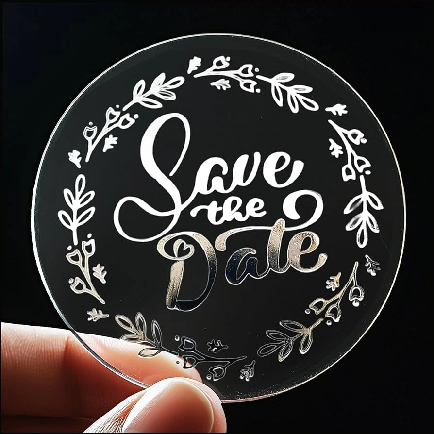 Save the Date Sticker