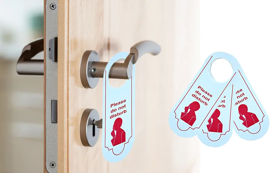 Privacy Please Door Hang Tag